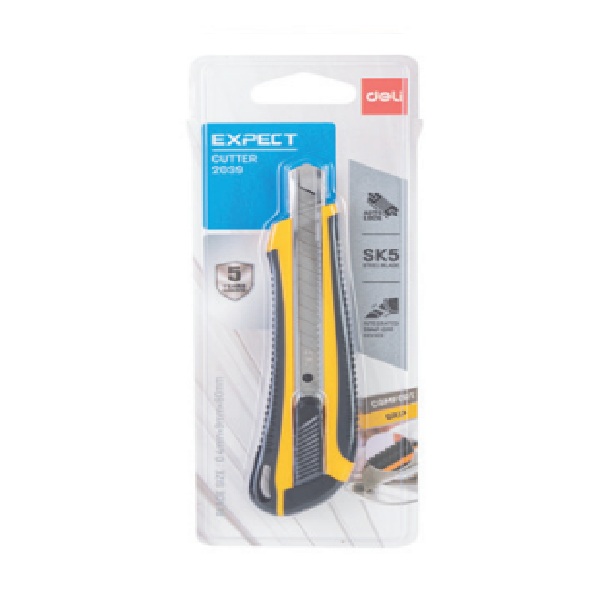 Estilete Profissional Deli 9mm Aço 1 UN