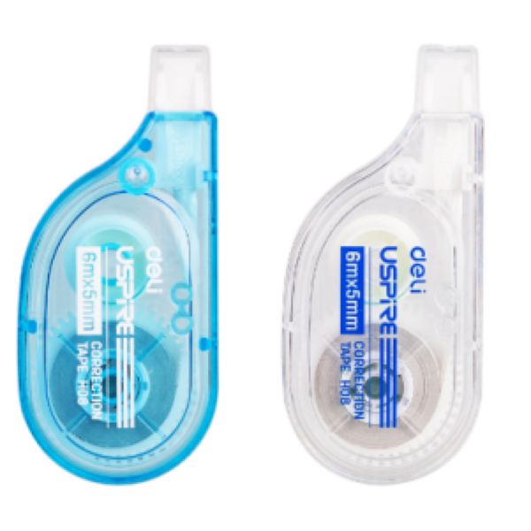 Corretivo em Fita Deli 5mmX6m 1 UN