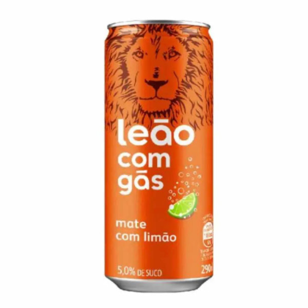 Chá Leão Matte Limão com Gás 290ml 1 UN