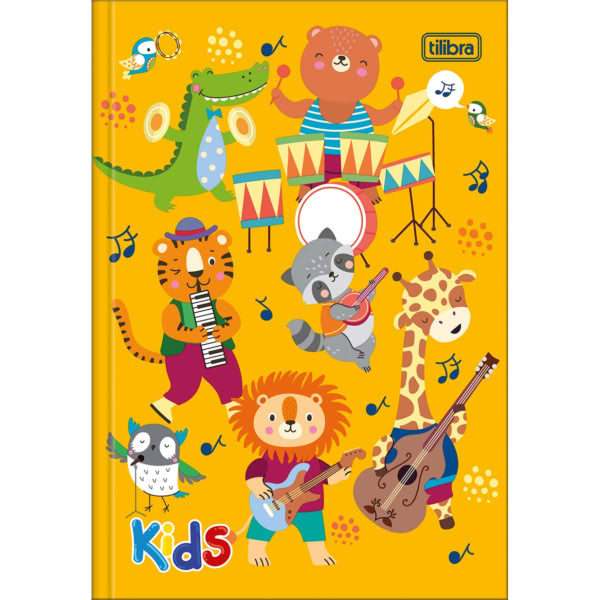 Caderno 1/4 Tilibra Brochura Capa Dura Kids Masculino C 48 FL 1 UN