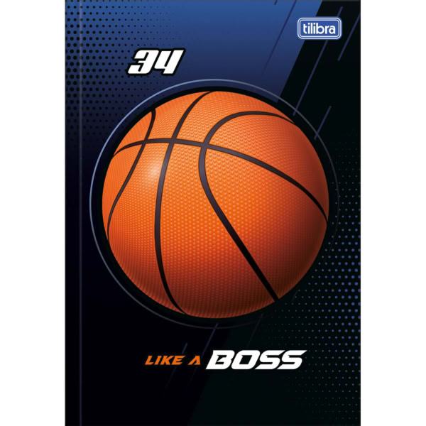 Caderno Brochurão Tilibra Capa Dura Score D 80 Folhas 1 UN