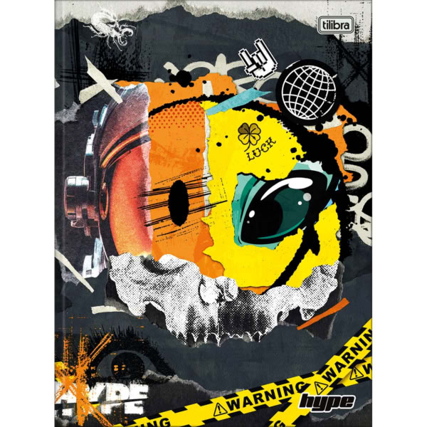Caderno Brochurão Tilibra Capa Dura Hype A 80 Folhas 1 UN