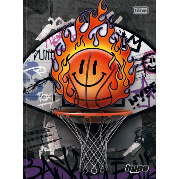 Caderno Brochurão Tilibra Capa Dura Hype D 80 Folhas 1 UN