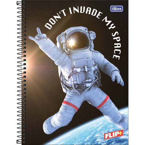 Caderno Universitário Tilibra 1 Matéria Capa Dura 200x275mm Flip+ Masc