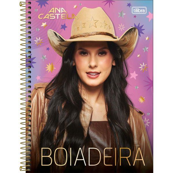 Caderno Universitário Tilibra Capa Dura Ana Castela C 160 FL 1 UN