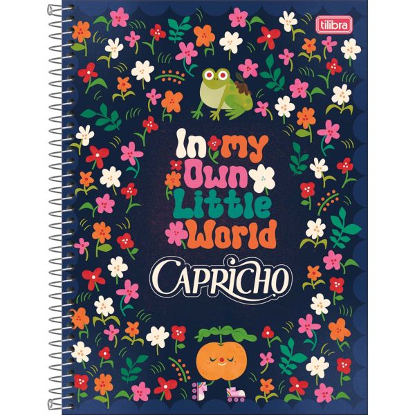 Caderno Universitário Tilibra Capa Dura Capricho D 160 FL 1 UN