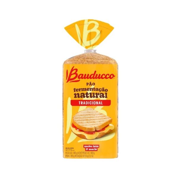 Pão de Forma Bauducoo Tradicional 390g 1 UN