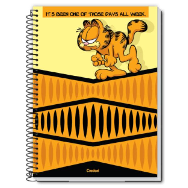 Caderno Universitário Credeal Capa Dura Garfield C 200X275mm 80 FL 1 U