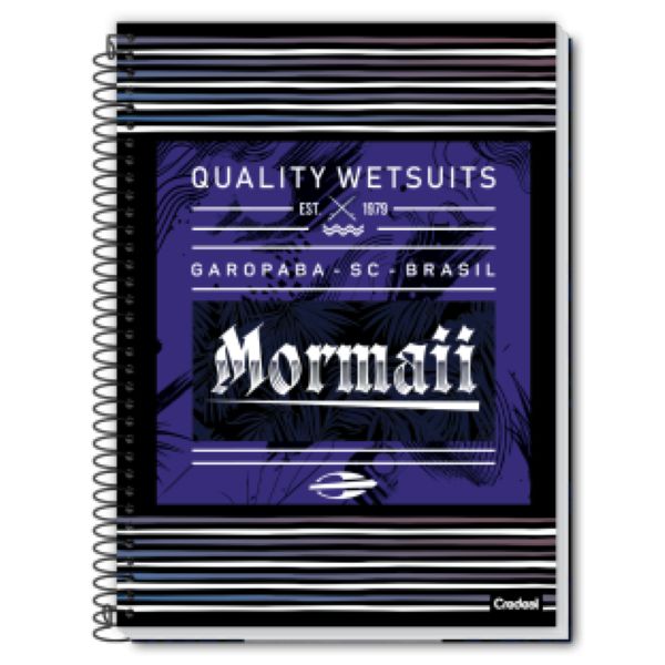 Caderno Universitário Credeal Capa Dura Normal D 200x275mm 160 FL 1 UN