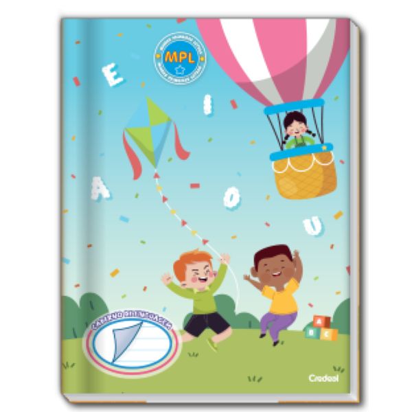 Caderno Pedagógico Credeal Linguagem Capa Dura 40 Folhas 1 UN