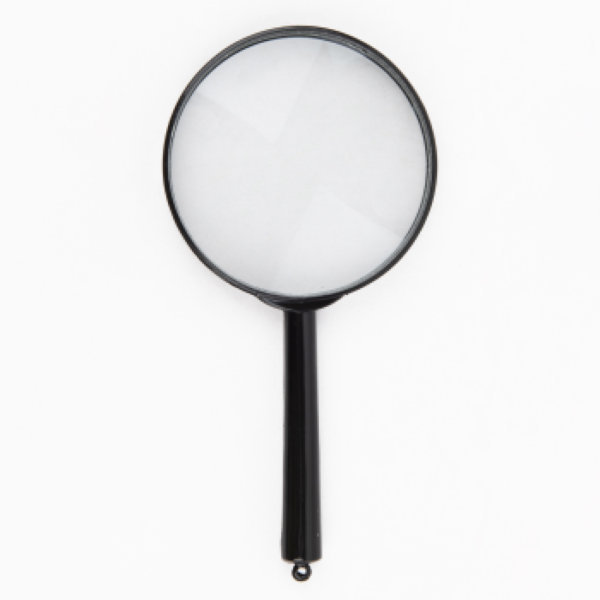 Lupa de Aumento Gramp Line Multiuso 75 mm com Cabo e zoom de 5x 1 UN