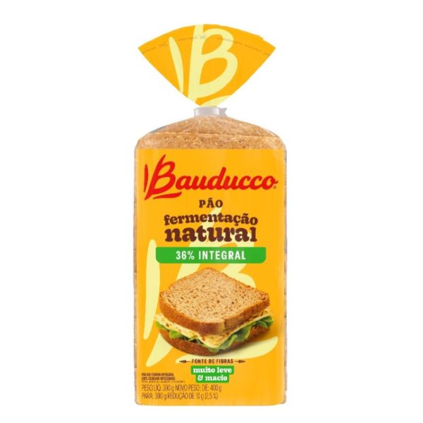 Pão de Forma Bauducco Integral 390g 1 UN