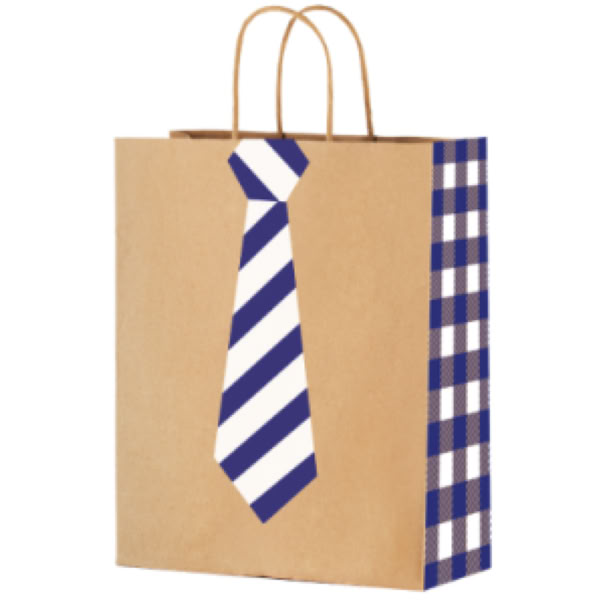 Sacola de Papel Festcolor P Gravata Mister 28x18x9cm 1 UN