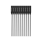 Lacre para Malote Rebran Numerado PP Preto Escada 16cm Com 100UN