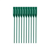 Lacre para Rebran Malote Numerado PP Verde Escada 16cm Com 100UN