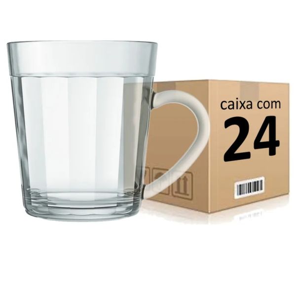 Jogo de Caneca Nadir Americano 270ml CX 24 UN