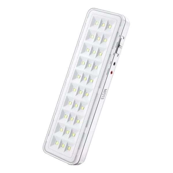 Luminaria de Emergência Elgin 30 Leds Bivolt 1 UN