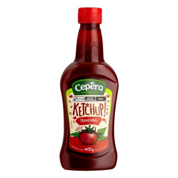 Ketchup Cepêra 400g 1 UN