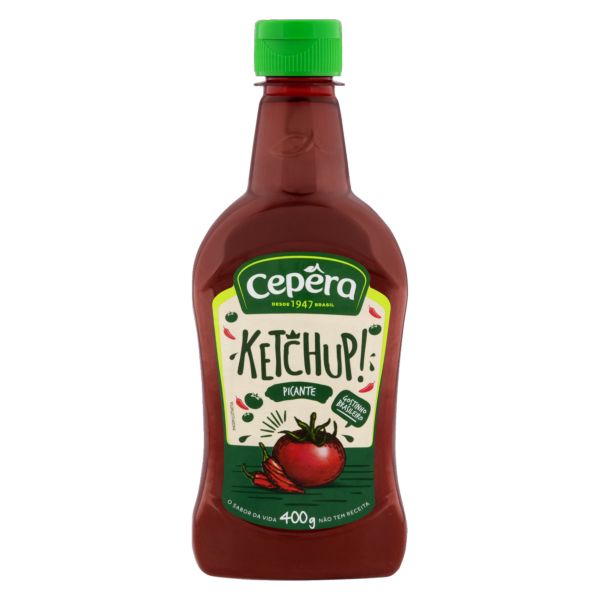 Ketchup Cepêra Picante 400g 1 UN