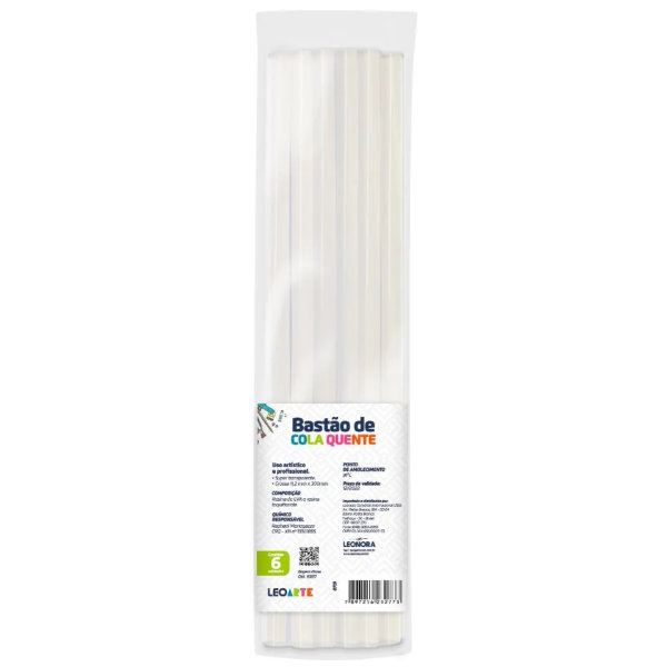 Cola Quente Leo&Leo Grossa Transparente 6 UN