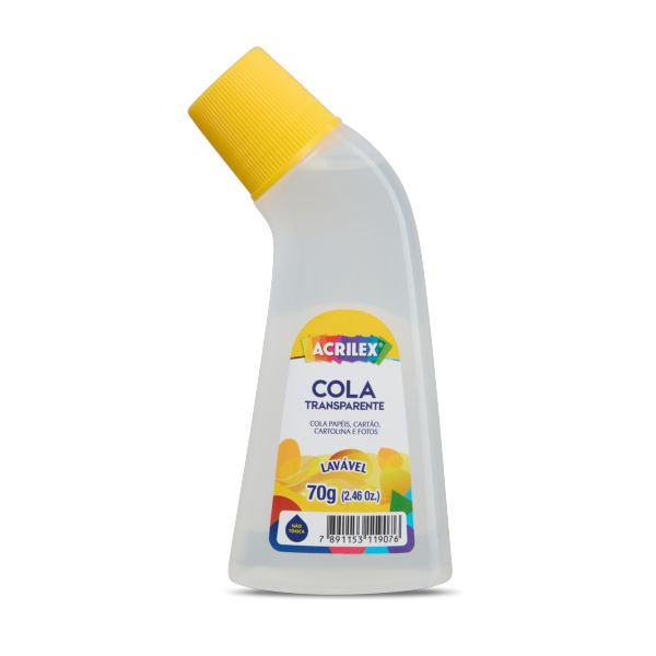 Cola Transparente Acrilex 70g 1 UN