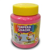 Tinta Guache Acrilex Rosa 250ml 1 UN