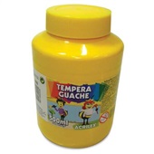 Tinta Guache Acrilex 500ml Amarela 1 UN