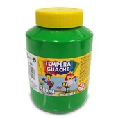 Tinta Guache Acrilex 500ml Verde Folha 1 UN
