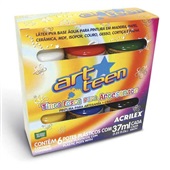 Tinta PVA Acrilex Fosca 37ml 6 Cores