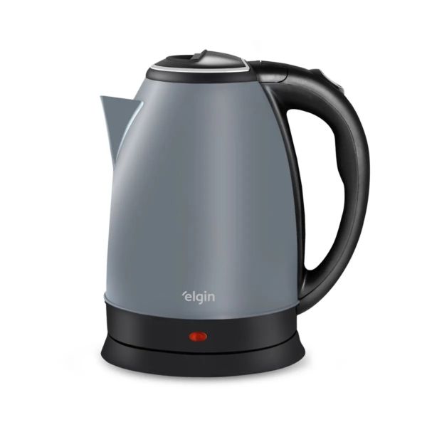 Chaleira Elétrica Elgin 1,8L Inox Cinza Lunar CHA1G 220V 1 UN