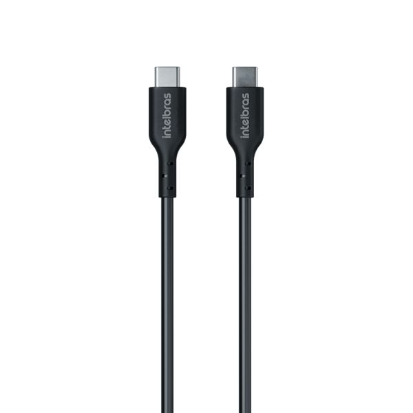 Cabo USB-C Intelbras Ultra Rápido 2m EUCC20PP Preto 1 UN