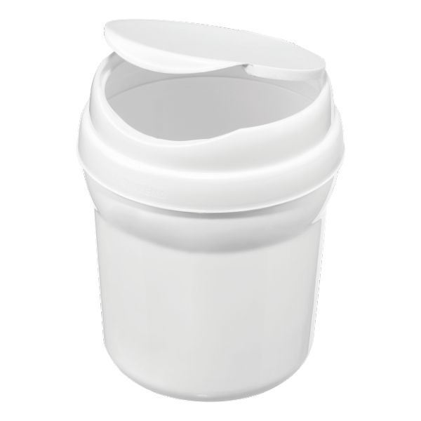 Lixeira para Pia Sanremo Plástica Branco 2,4L 1 UN