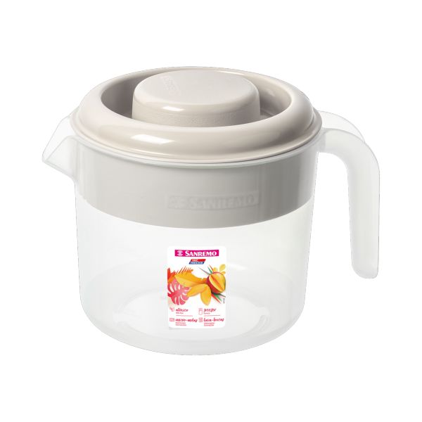 Jarra Redonda Sanremo Plastico 1L 1 UN