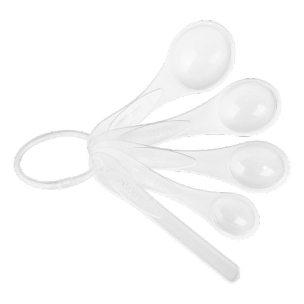 Conjunto de Colheres Medidoras Sanremo Plastico PCT C/4 UN