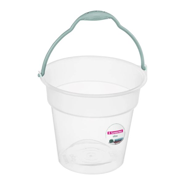 Balde de Plastico Sanremo Hydrus 8l Transparente 1 UN