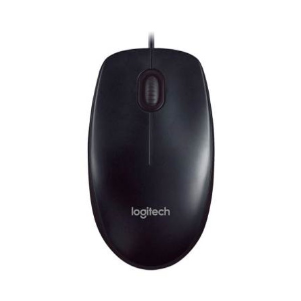 Mouse com Fio Logitech B100 Preto 1 UN