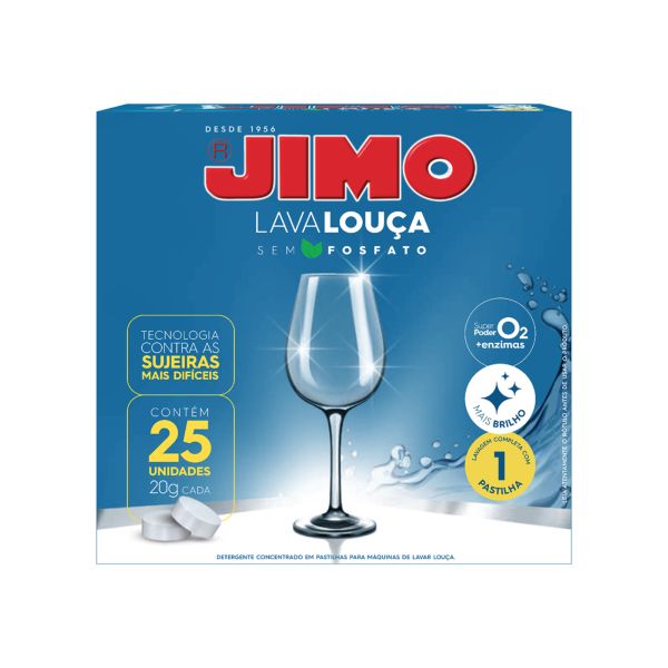 Lava Louças Jimo Pastilhas 500g 1 UN
