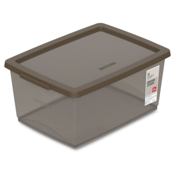 Caixa Organizadora Ordene Fumê 7,5L OR80459N 1 UN