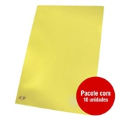 Pasta em L ACP Ofício 230x335mm Amarelo 10 UN