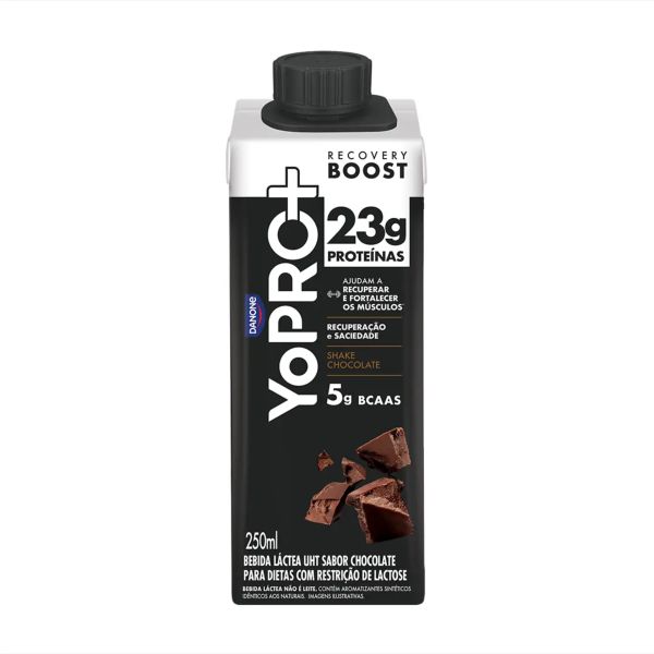 Bebida Danone Láctea YoPro 23g Pro Shake Chocolate 250ml 1 UN