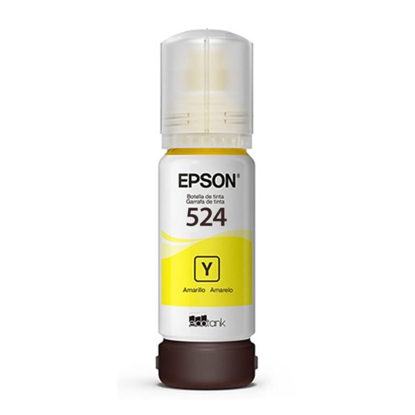Garrafa de Tinta Epson T524420 Amarelo 1 UN