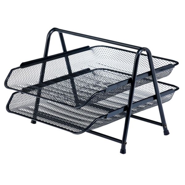 Caixa de Correspondência Dello Dupla Aramado 2094P Preta 1 UN