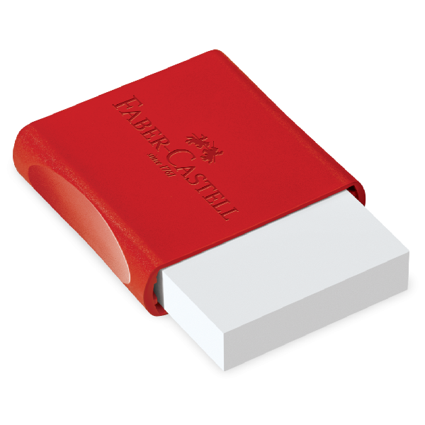 Borracha Max Faber Castell Grande Branca 1 UN