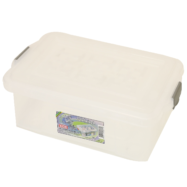 Caixa Organizadora São Bernardo Container 8,4L Cristal 40x26x12cm 1 UN