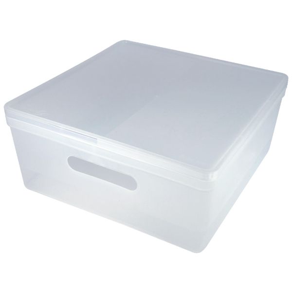 Caixa Organizadora Dello com Tampa Soul Cristal 8,9L 1 UN