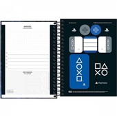 Caderno Universitário Tilibra Espiral Play Station Capa Dura Sortida 8