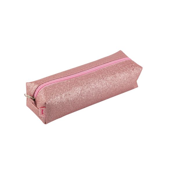 Estojo Jumbo Goodie Glitter Rosa 1 UN