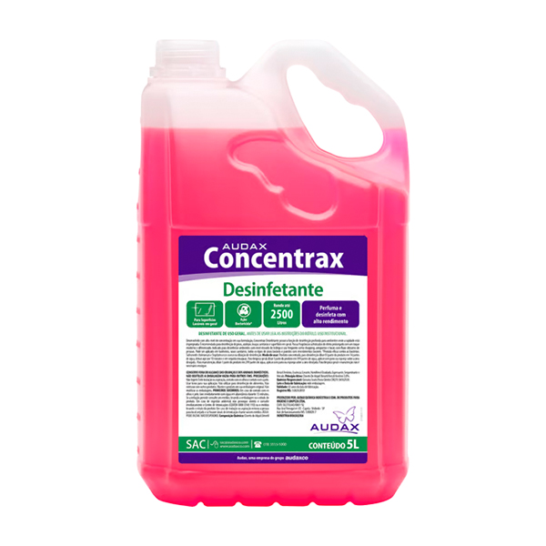 Desinfetante Concentrado 5L Flowers Rende Até 2500 Litros  1 UN Audax