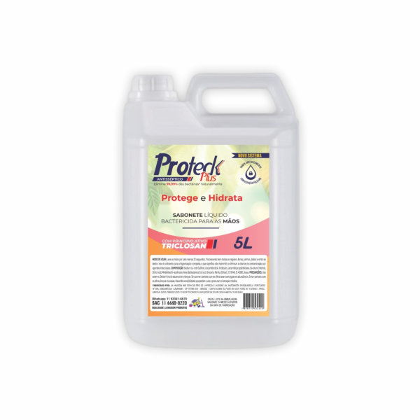 Sabonete Liquido Clean Up Proteck Anti Bactericida 5L 1 UN