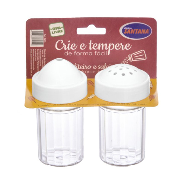 Kit Saleiro e Paliteiro Santana para à Mesa 1 UN